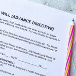 Living will for advance directive